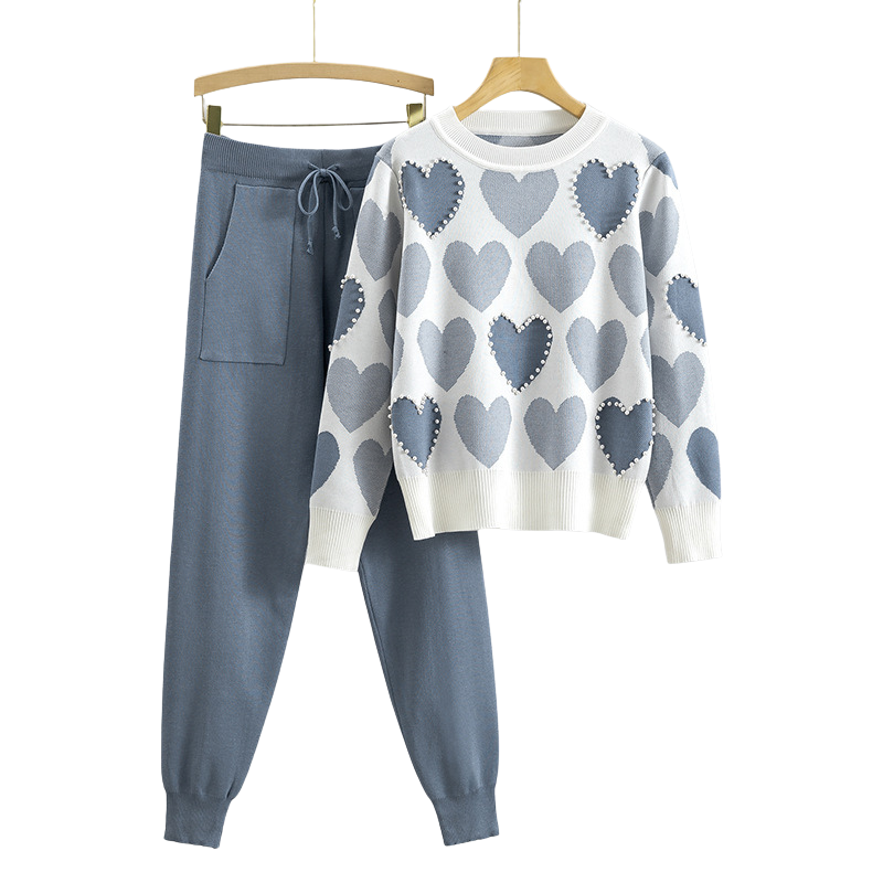 Ruby™ Heart Print Two-Piece Set