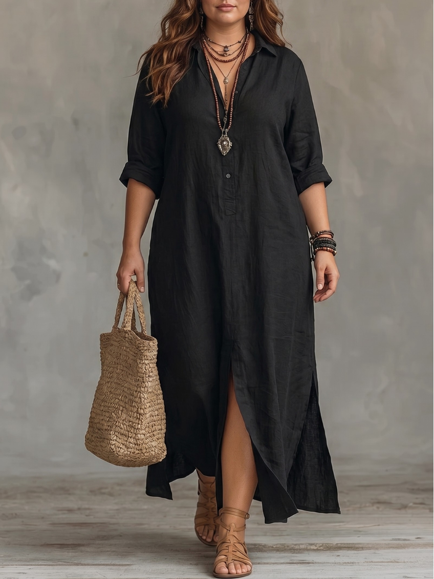 Willow™ Button Maxi Dress