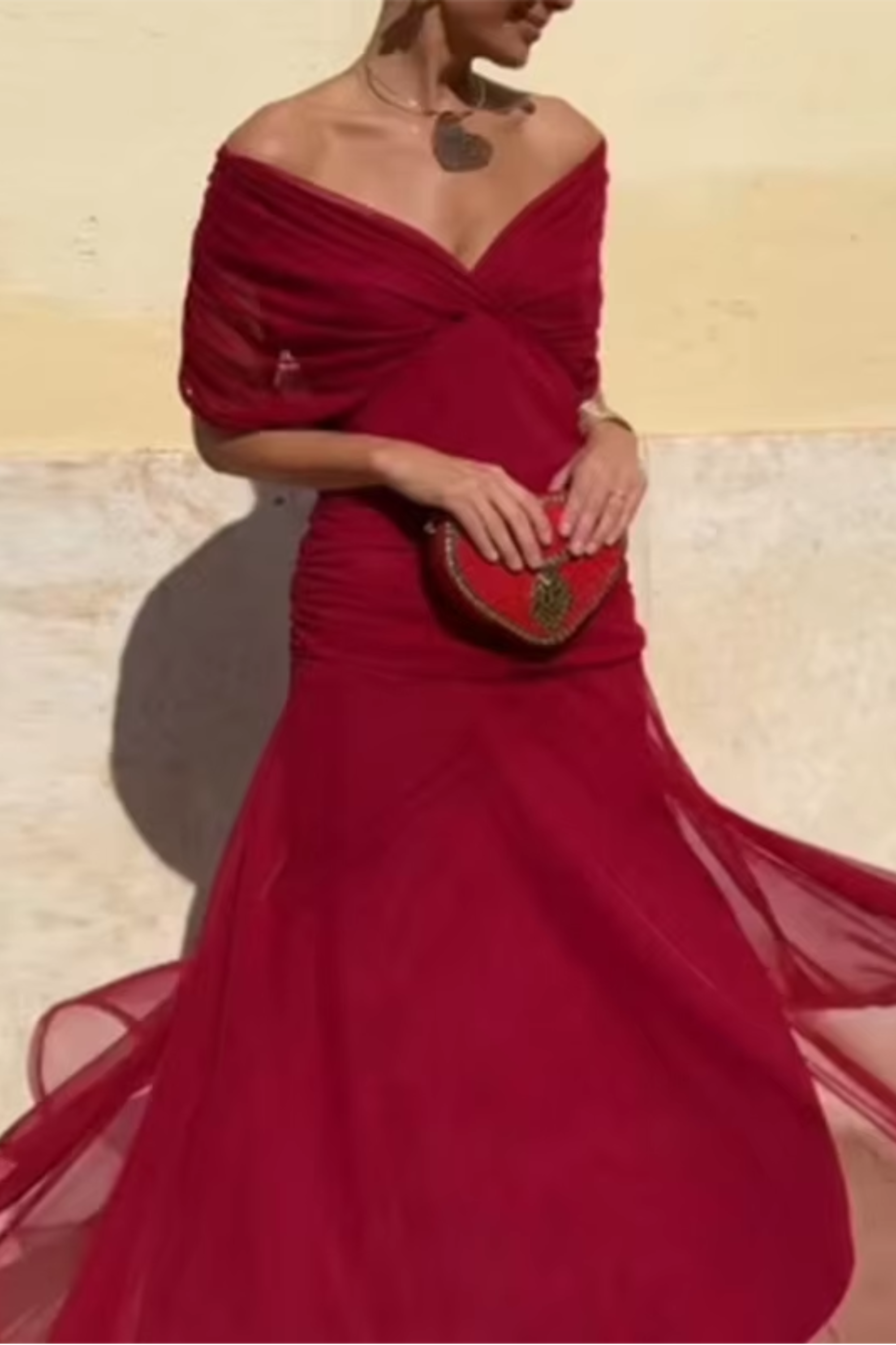Louise | Graceful Pleated Maxi Dress