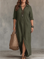 Willow™ Button Maxi Dress