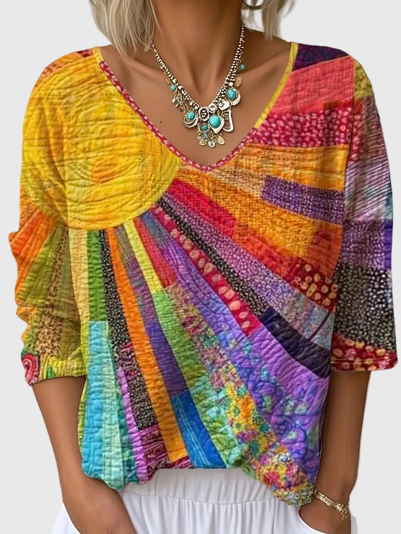 Aurora | Rainbow Radiance Top