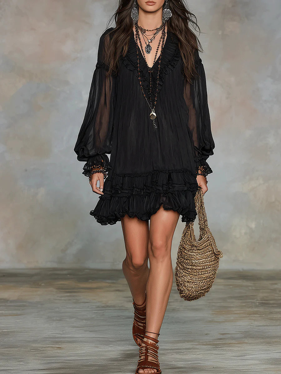 Luna™ Ruffle Mini Dress