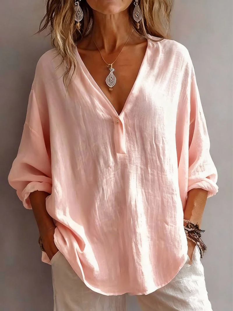 Lily™ Everyday V-Neck Blouse