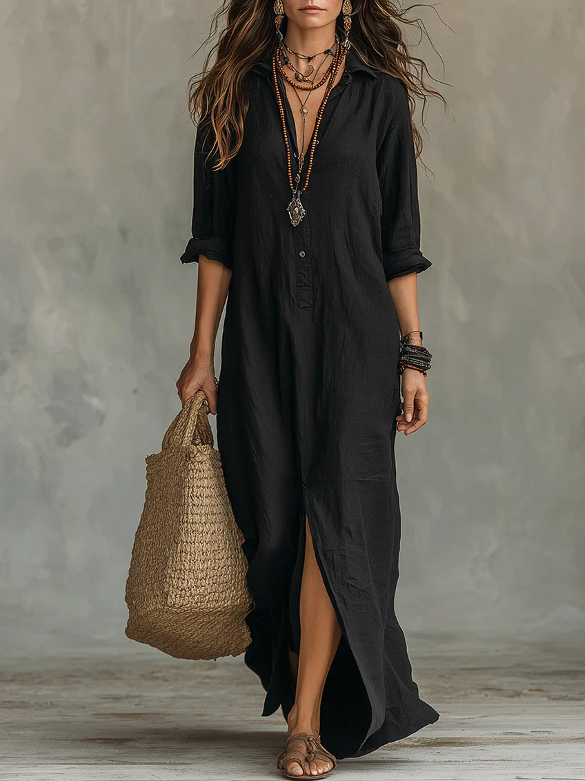 Willow™ Button Maxi Dress