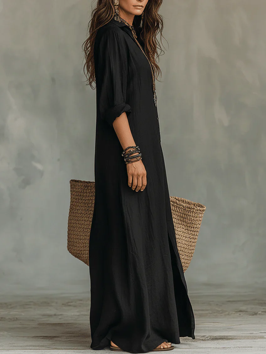 Willow™ Button Maxi Dress
